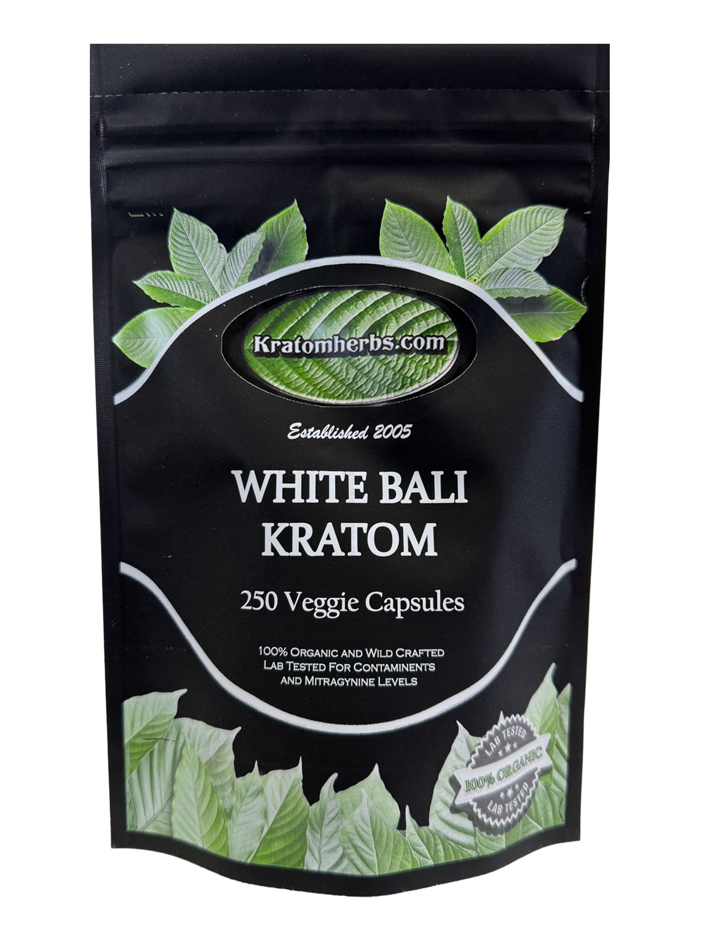 White Bali Kratom Capsules