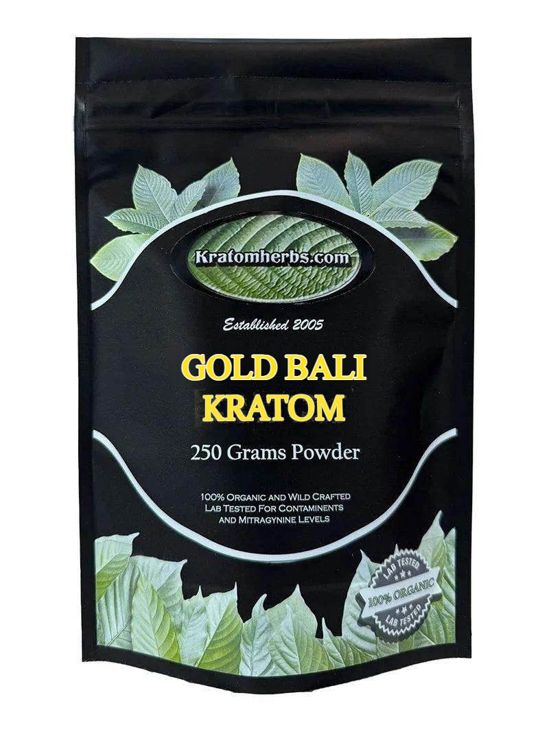 Gold Bali Kratom Powder - Kratom Herbs