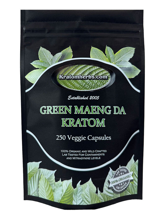 Green Maeng Da Kratom Capsules