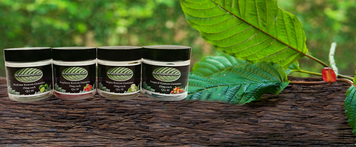 Kratom Gummies - 30mg per Gummy - Kratom Herbs