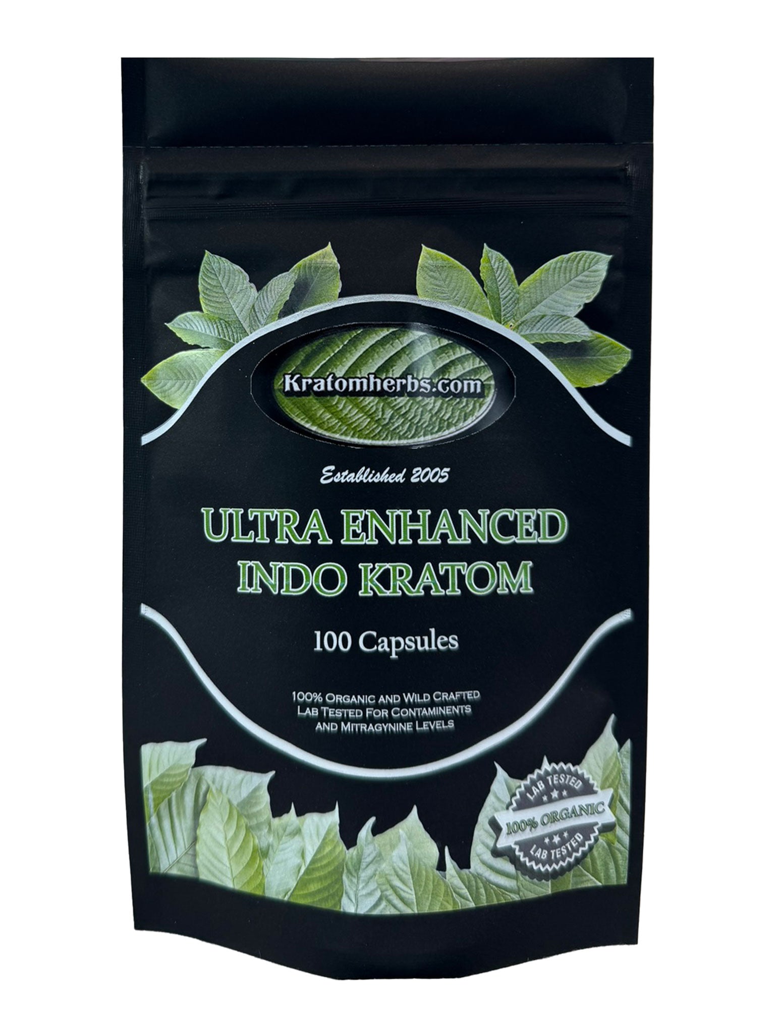 UEI Kratom - Ultra Enhanced Indo Capsules - Kratom Herbs