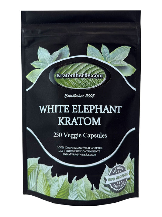 White Elephant Kratom Capsules