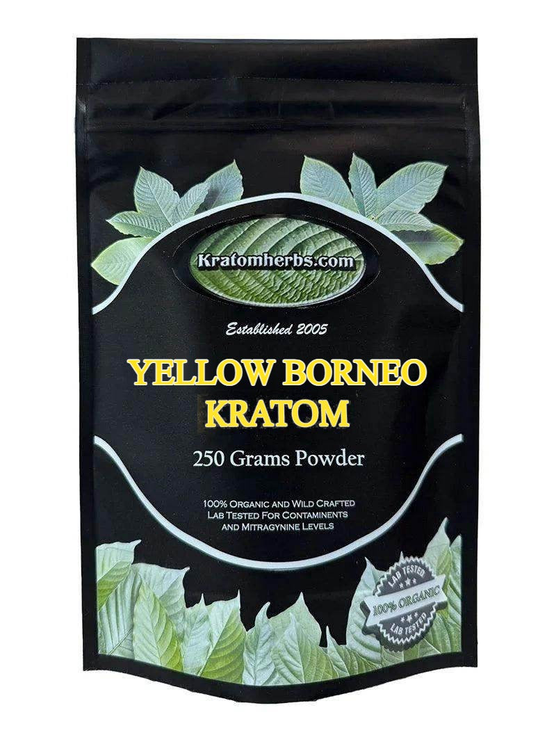 Yellow Borneo Kratom Powder - Kratom Herbs