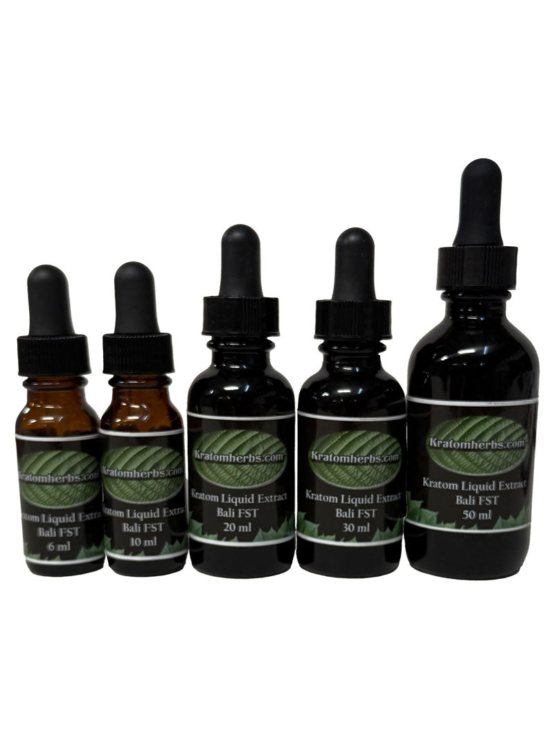 Liquid Kratom Extract Full Spectrum Tincture Bali